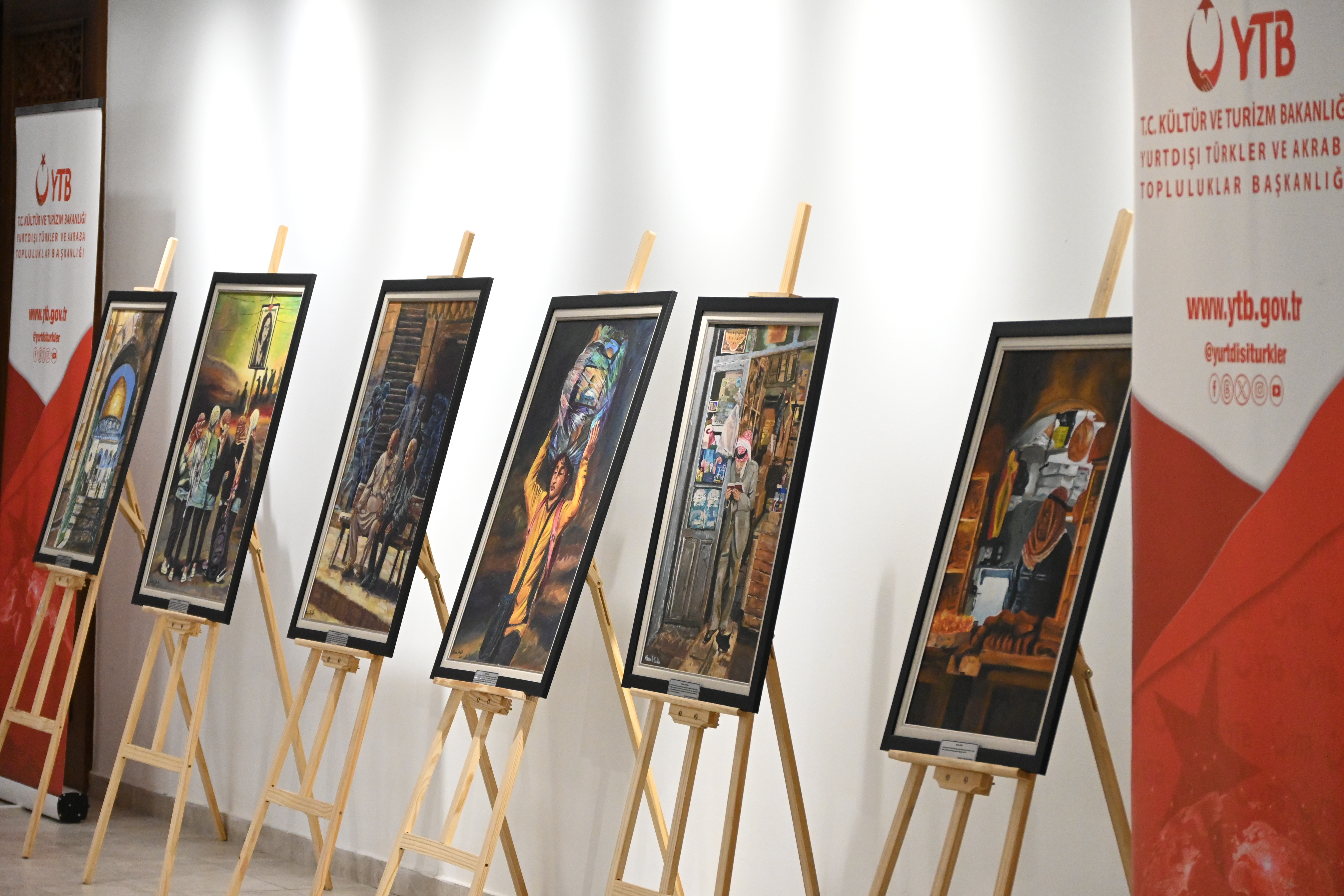 IBU Hosted the Opening of “Palestine Through the Language of the Brush” Exhibition in Skopje